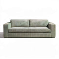 2-Sitzer-Cordsofa Olivgrün, 180 x 90 x 75 cm